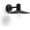 Philips LED myGarden Applique Skua, Lampada a Parete per Esterni, E27, Nero
