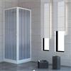 Rollplast Pinto Box doccia Acquario 70x70 cm a 2 ante apertura centrale