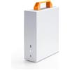 Lustrens Custodia ITX mini in acciaio con pannello frontale in acrilico ventilato