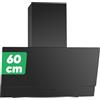 Bomann® DU 7607 G - Cappa aspirante da 60 cm, ricircolo e scarico, nero opaco