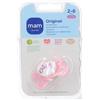 Bemama Mam Original Succhietto In Silicone Ortodontico 2-6 Mesi Rosa
