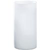 EGLO - GEO LAMPADA CILINDRICA DA TAVOLO IN VETRO BIANCO H.20 CM. E14 1X60W 81827