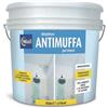 IRIS COLOR - WALL IDROPITTURA ANTIMUFFA PER INTERNI IGIENIZZANTE E RISANANTE COLORE BIANCHISSIMO 10 LT. ICWIGA.10