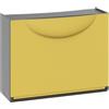 TERRY - HARMONY SCARPIERA MODULARE 51X19X39 CM. 3 PAIA GIALLO BAMBOO 1 MODULO 1003096
