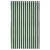 VERDELOOK - TENDA DA SOLE PER BALCONE 140 X 300 CM. COLORE VERDE E BIANCO A RIGHE 823/35