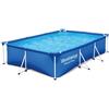 BESTWAY - STEEL PRO PISCINA FUORI TERRA RETTANGOLARE 300X201X66 CM. 3300 L BLU 56404