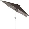 LIGHT - OMBRELLONE ARABESQUE Ø 270 CM. TORTORA ORIENTABILE 088255