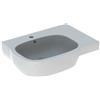 GEBERIT - FANTASIA LAVABO ASIMMETRICO 65 CM. CON RIPIANO D'APPOGGIO A DESTRA BIANCO 500.891.00.1
