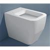 FLAMINIA - TERRA VASO WC A PAVIMENTO BTW SCARICO S/P IN CERAMICA BIANCO TR117
