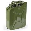 VERDELOOK - TANICA IN METALLO DA 20 LITRI PER CARBURANTI LIQUIDI SENZA PIOMBO 212/4