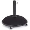 BIZZOTTO - BARRY BASE OMBRELLONE CON RUOTE 35 KG. NERO IN CEMENTO 0795293