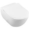VILLEROY & BOCH - SUBWAY VASO WC SOSPESO A CACCIATA OVALE BIANCO ALPIN 66001001