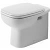 DURAVIT - D-CODE VASO WC A TERRA FILO PARETE 21509