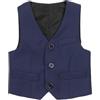 HULIJA Gilet Vest per Bambini Invernale Smanicato Waistcoat Elegante Giacca Gentleman Blazer Giubbotto Gilet da Canottiera Gentiluomo da Cerimonia