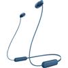 Sony Auricolari Sony WI-C100 wireless bluetooth 5.0 Blu [WIC100L.CE7]