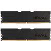 Goodram Ram UDIMM DDR4 2x8GB Goodram Rival Deep 3600MHz CL18 1.35V Nero [GGDKD4-36VL18S/16GDC]