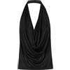 Elisabetta Franchi - Sleeveless Tops - - Tops - Donna - Nero
