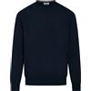 Aquascutum - Maglia a girocollo - - Knitwear - Uomo - Blu
