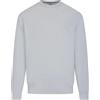 Aquascutum - Maglione girocollo in cotone lavorato a maglia - - Knitwear - Uomo - Bianco