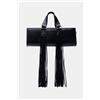 Luigi Borsa a spalla con frange - Nero - OneSize