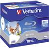 Verbatim Blu-Ray BD-R DL 50 GB 6 Disco Blu-ray Registrabile, 10 Pezzi