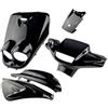 TNT CARENE NERO LUCIDO 5 PEZZI SCOOTER MBK YAMAHA BOOSTER NEXT TNT 366845