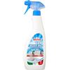 Rhütten Via Muffa Spray Rh 650 ml, Detergente Cloroattivo Sbiancante per Macchie Nere di Umidità su Muri, Fughe, Piastrelle, Silicone e Guarnizioni di Bagno, Doccia e Cucina, Pronto all'Uso