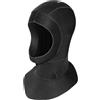 USHOBE Cappuccio da Immersione 3mm in Neoprene e Nylon nero | Cuciture Neutre, Fori di Sfiato, per Snorkeling, Acque Libere, Collo e Testa