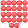 HEMOTON 22 pezzi Palla da Allenamento Golf, Sfera Cava senza Fori, rosso | PP Leggero, Pratica Indoor e Giardino, per Principianti, Attività Sicure Aula