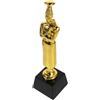 Gadpiparty Premio Chef da Pasticceria, Riconoscimento Raffinato Oro 27x7,5x7,5cm | Plastica e Vetro Cristallo, Motivo Tridimensionale, Base Robusta, per Momenti da Fornaio e Competizioni Dolciarie