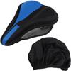 GLEAVI Sella per Bici in Silicone, Comoda per Mountain Bike, 28x17x3cm | Memory Cotton, Design Ergonomico e Traspirante, Copertura Antipioggia per Uscite Lunghe