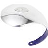 Operitacx Parastaffa per Scherma in Acciaio Inox, 15x13,5x12cm | Protezione Rigida, Foro da 8mm, Argento, per Allenamento e Gare Spade da Scherma