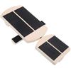 ULTECHNOVO Tavola Propriocettiva in Legno 29x11x1,5cm per Piedi e caviglie | Finitura Liscia, Superficie Antiscivolo, Compatta e Portatile, per Studi di Danza e Stretching Polpacci