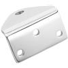 POPETPOP Staffe Girevoli per Rimorchio Nautico, Supporto Angolare 316 | Acciaio Inox 316, Resistente all'Acqua, per Tavole e Scafi, Argento, 4,8x3,5x3cm