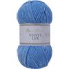 Utopia Crafts Velvet Lux Chenille Super Soft Chunky Yarn for Knitting and Crochet 100g (Sky Blue)