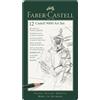 Faber-Castell Set matite Faber-Castell 9000 gradazioni da 8B a 2H 12 gradazioni assortite 119065