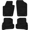 Kovvar Luxury Tappetini auto per Volkswagen Polo 6C/6R | 2009-2017 | 4 pezzi | Velour di lusso 11 mm | Poliammide | Moquette su misura | Antiscivolo | Robusto su tutta la superficie | 2110 g/m²