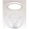 TobeBright 48W LED Modulo Plafoniera Kit Conversione 6000K Bianco Freddo 267mm CRI98+ | Plafoniera Tonda Retrofit Ultra Sottile con Placca Magnetica, Luce Anello LED per Lampada con Ventola, Fonte Luce Sostitutiva