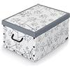 DOMO PAK LIVING Domopak Living 914505 Scatola in Cartone con Maniglie, Bon TON