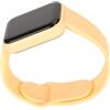 Phefop Smart Sport Inch Fitness Tracker, Smartwatch Contapassi LCD ABS TPU con Impermeabile IP67, Avviso Messaggio di Chiamata, Monitoraggio Calorie per Uomo Donna (YELLOW)