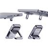 Hagibis Supporto per laptop regolabile in altezza per scrivania, supporto invisibile portatile per laptop, supporto ergonomico per tastiera, cavalletto in alluminio per MacBook Pro Air, tablet laptop