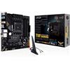 ASUS TUF GAMING B550M-PLUS WIFI II, Scheda Madre AMD ATX, Slot DDR4, Nera | Socket AM4, PCI 4.0, LAN Realtek 2.5Gb, WiFi 6 (802.11ax), 2 M.2, 4 SATA 6GB/s, 2 USB 3.2 Gen 2, Aura Sync RGB