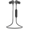 UXD Cuffie Bluetooth Sport In-Ear Wireless con Cavo al Collo, Nero | Bluetooth 5.0, 20 Ore, Audio HiFi, Resistenti al Sudore, per Corsa Fitness Palestra