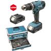 Makita Trapano avvitatore a batteria Makita 18 V 1,3 Ah