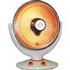 DCG Stufa oscillante al carbonio DCG 450-900W bianco