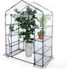 Altro Serra a 8 ripiani con telo in PVC 140 cm x 72,5 cm x 195 cm