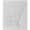 - Piatto doccia in poliestere bianco effetto pietra 70x90 cm
