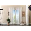 - Tenda arredo Ilenia L 140 x H 280 cm bianco