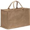 Vigor Borsa portalegna in juta Vigor da 75 l carico max 20 kg