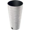 - Vaso Furu Eco Wood in plastica 30x57,5 cm Bianco